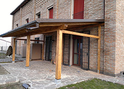 pergola in legno